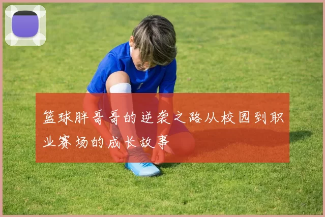 篮球胖哥哥的逆袭之路从校园到职业赛场的成长故事